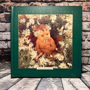 Vintage 1997 Anne Geddes Photograph Album 36 Photo 24 Page Book Babies Hardcover